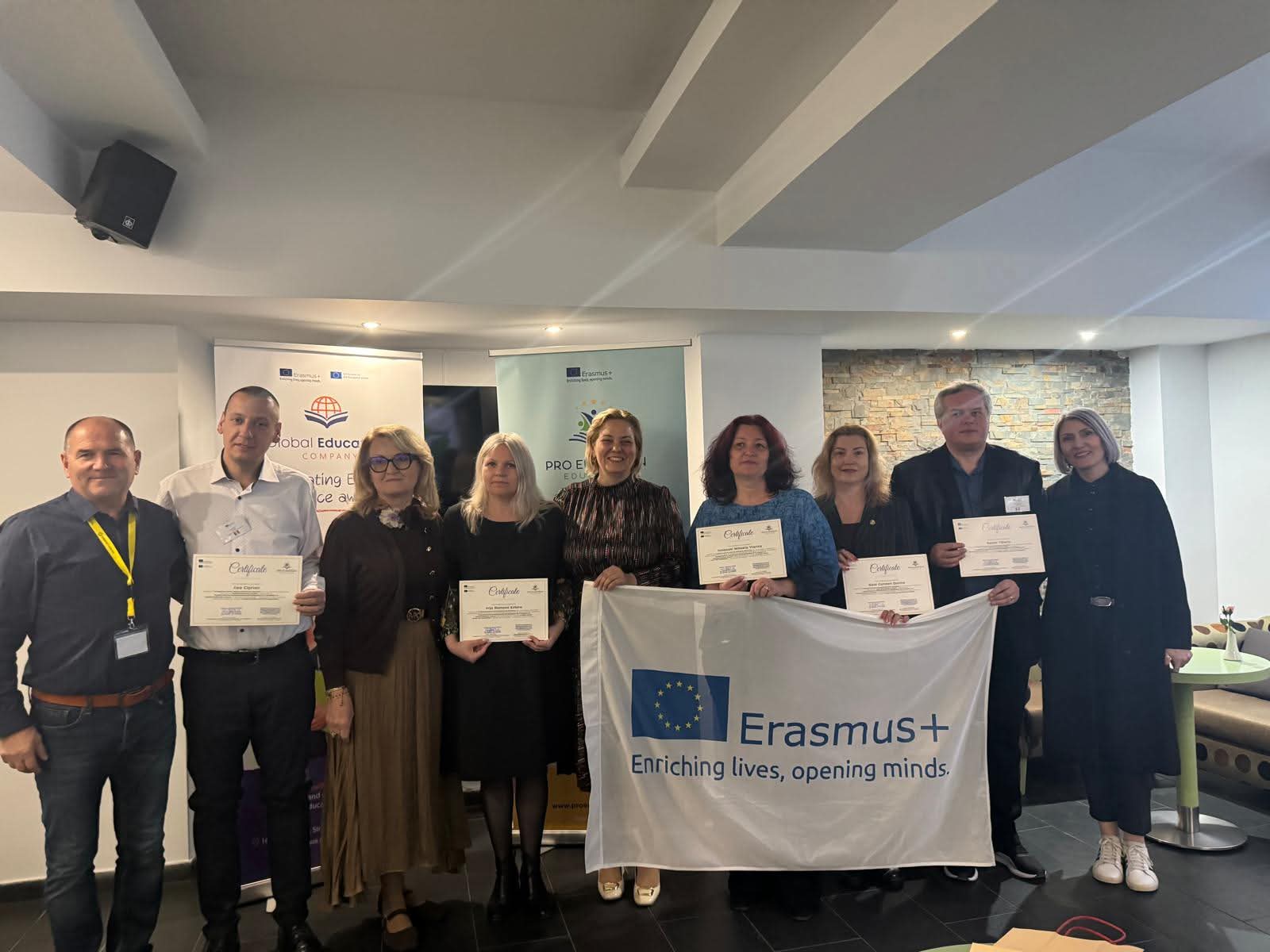 Finalul unei experiențe de învățare valoroase în cadrul proiectului Erasmus